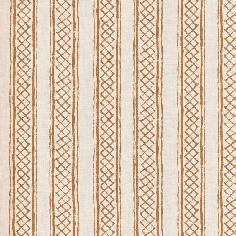 LEE JOFA - MILOS STRIPE- OCHRE - Fabric by the Yard OCHRE