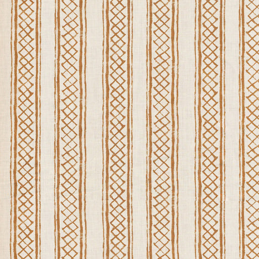 LEE JOFA - MILOS STRIPE- OCHRE - Fabric by the Yard OCHRE