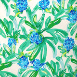 LEE JOFA - ISLAND EXOTIC- BLUE - Fabric by the Yard