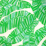 LEE JOFA - GO BANANAS- WHITE/GREEN - Fabric by the Yard