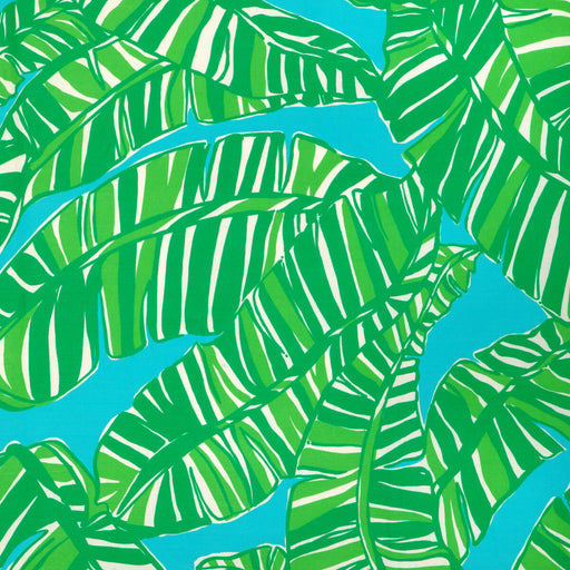 LEE JOFA - GO BANANAS- SEA/GREEN - Fabric by the Yard SEA/GREEN