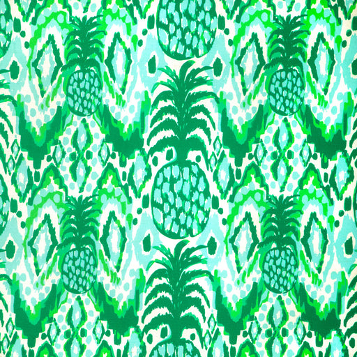 LEE JOFA - TROPI CALL ME- KELLY/AQUA - Fabric by the Yard KELLY/AQUA