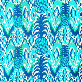 LEE JOFA - TROPI CALL ME- NAVY/SEA - Fabric by the Yard