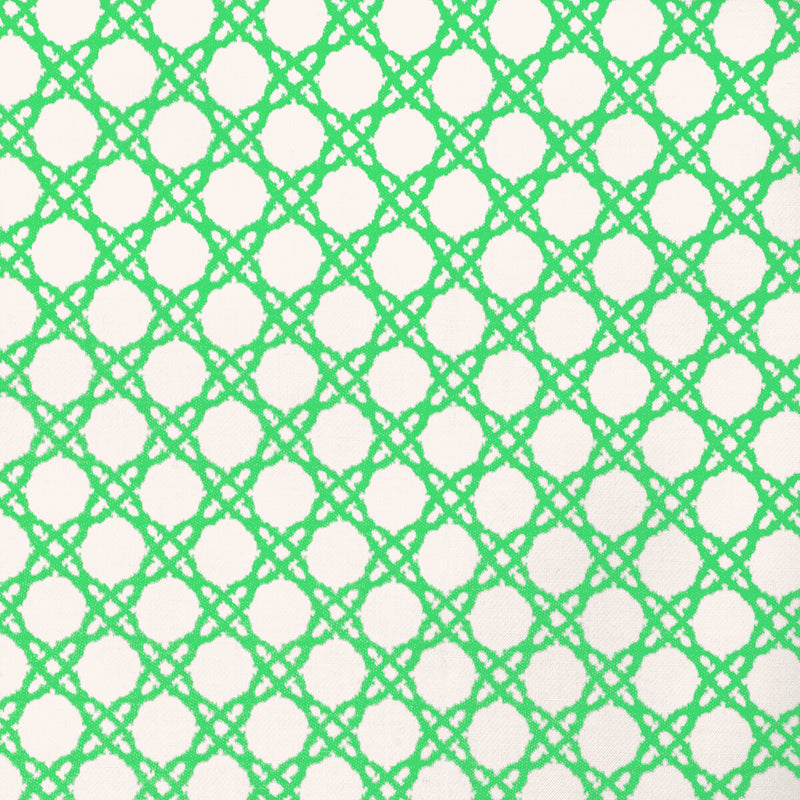 LEE JOFA - COASTAL CANE- GREEN - Fabric by the Yard GREEN