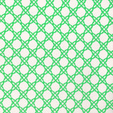 LEE JOFA - COASTAL CANE- GREEN - Fabric by the Yard