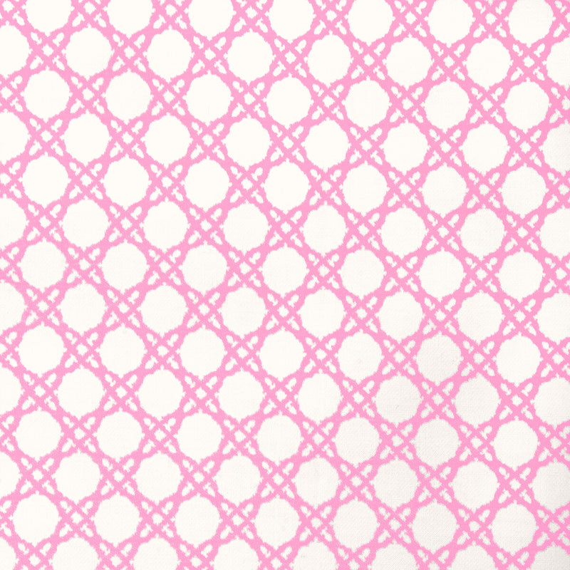 LEE JOFA - COASTAL CANE- PINK - Fabric by the Yard PINK
