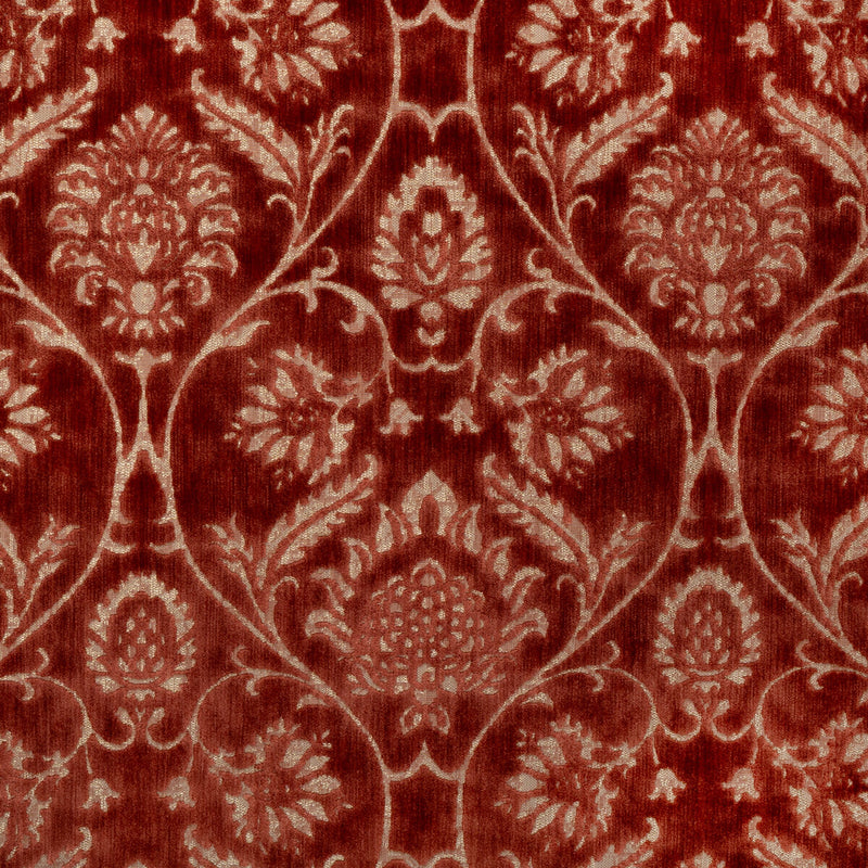 LEE JOFA - COVENTRY VELVET- SPICE - Fabric by the Yard SPICE