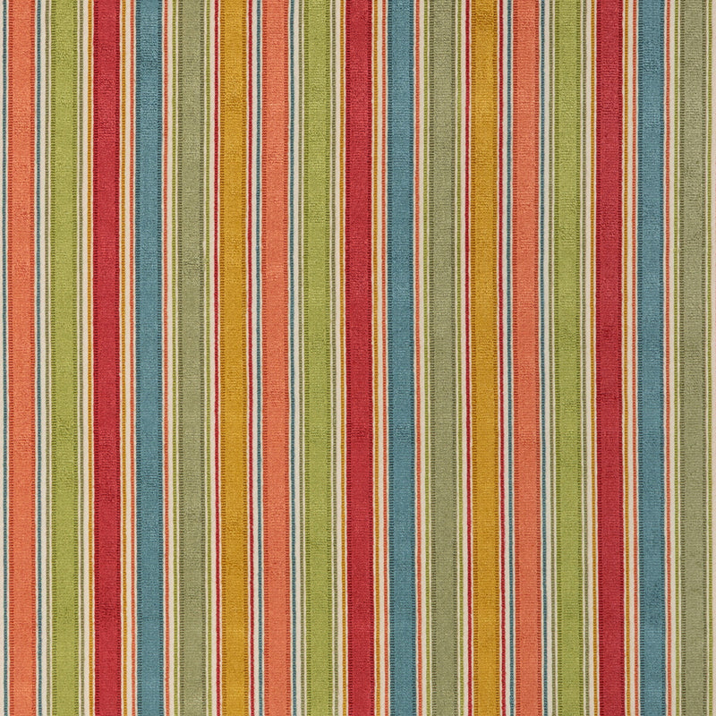 LEE JOFA - HAMPSTEAD VELVET- MULTI - Fabric by the Yard MULTI