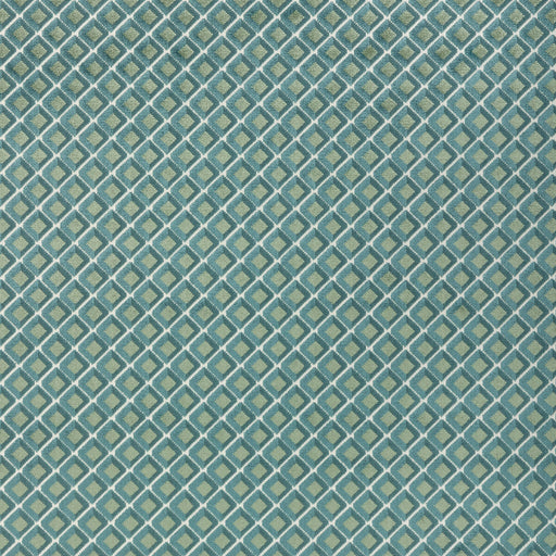 LEE JOFA - GREENWICH VELVET- TEAL - Fabric by the Yard TEAL