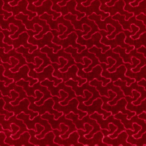 LEE JOFA - MARLOWE VELVET- RUBY - Fabric by the Yard RUBY