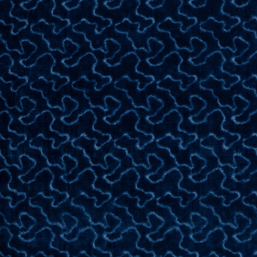 LEE JOFA - MARLOWE VELVET- BLUE - Fabric by the Yard BLUE