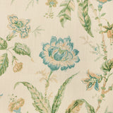 LEE JOFA - ROSEMONT PRINT- AQUA - Fabric by the Yard