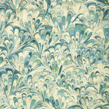 LEE JOFA - ELLIS PRINT- OCEAN - Fabric by the Yard