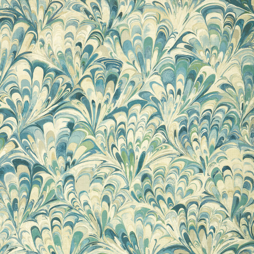 LEE JOFA - ELLIS PRINT- OCEAN - Fabric by the Yard OCEAN