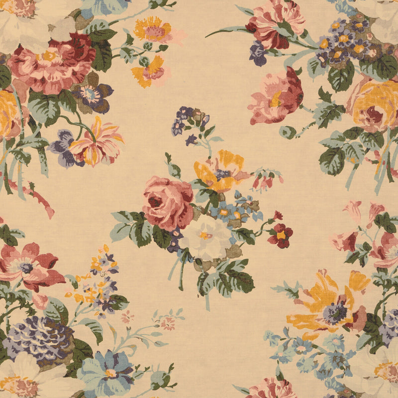 LEE JOFA - HATHAWAY PRINT- ANTIQUE - Fabric by the Yard ANTIQUE