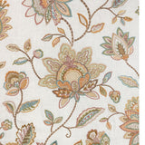 LEE JOFA - MAYFAIR EMB- TERRACOTTA - Fabric by the Yard