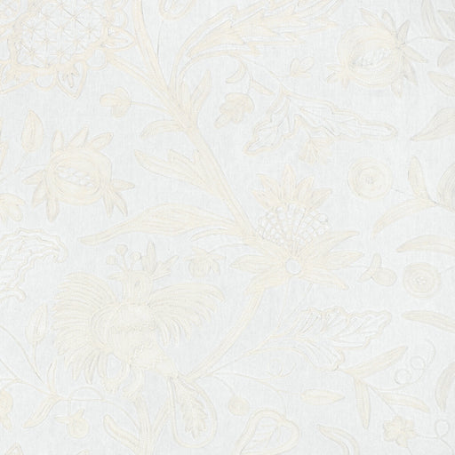 LEE JOFA - FOLKLAND EMB- IVORY - Fabric by the Yard IVORY
