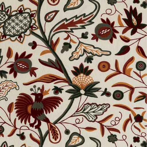 LEE JOFA - FOLKLAND EMB- ANTIQUE - Fabric by the Yard ANTIQUE