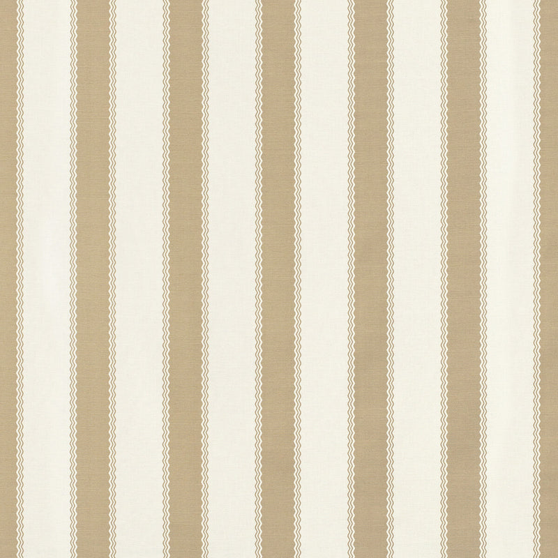 LEE JOFA - ONDA STRIPE- MARRON GLACE - Fabric by the Yard MARRON GLACE