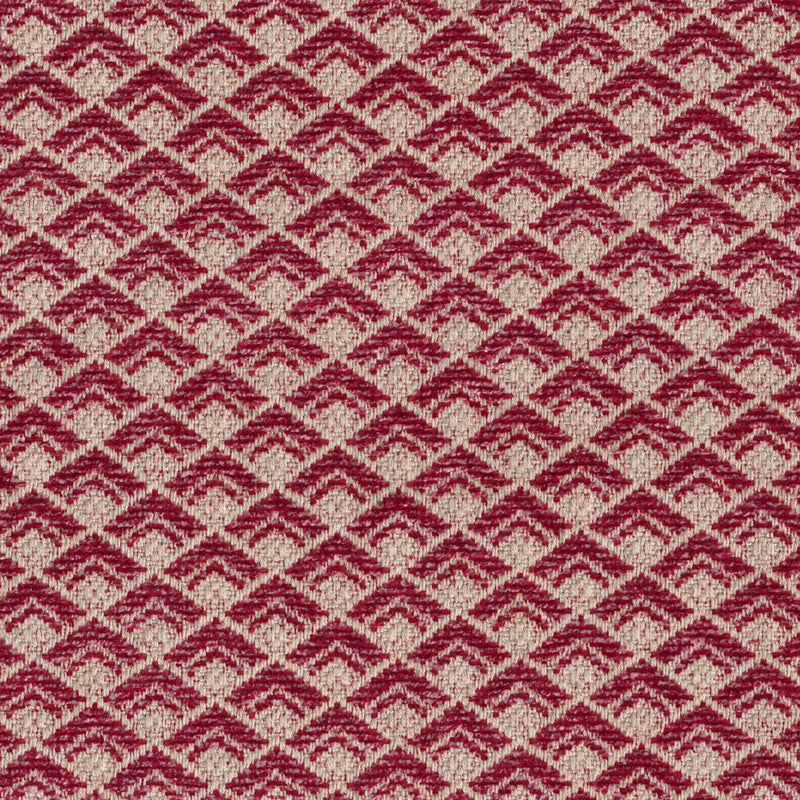 LEE JOFA - COLBY WEAVE- RED - Fabric by the Yard RED