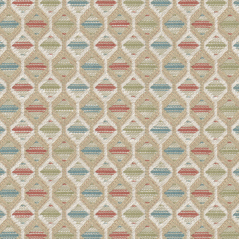LEE JOFA - ASHFORD WEAVE- MULTI - Fabric by the Yard MULTI