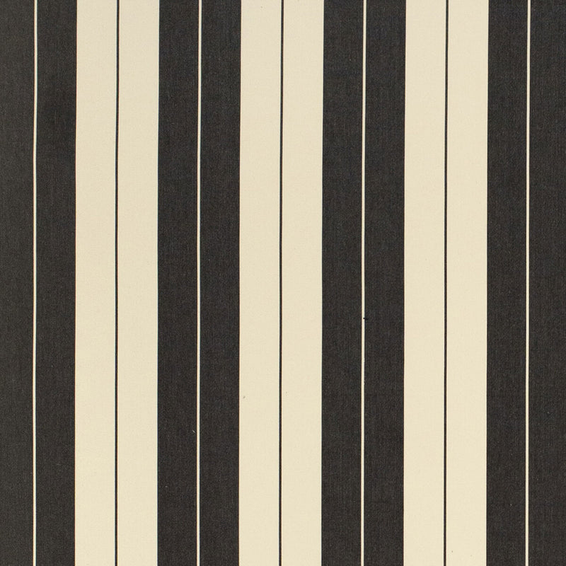 LEE JOFA - BAGATELLE STRIPE- NOIR - Fabric by the Yard NOIR