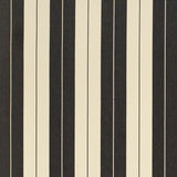 LEE JOFA - BAGATELLE STRIPE- NOIR - Fabric by the Yard
