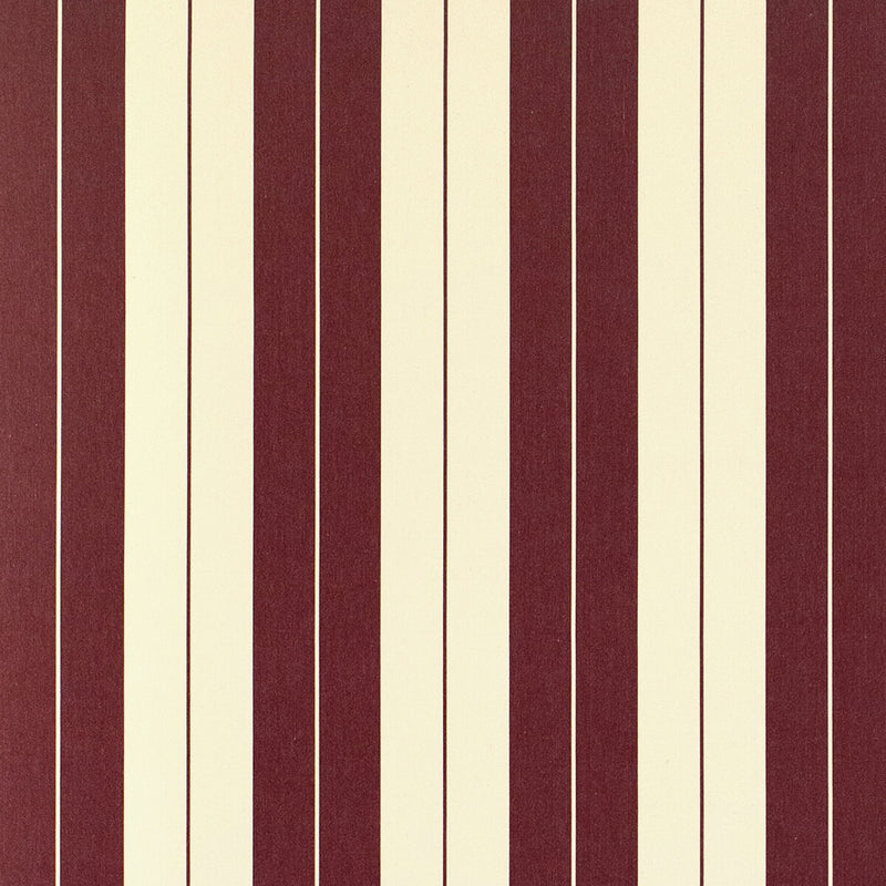 LEE JOFA - BAGATELLE STRIPE- BURGUNDY - Fabric by the Yard BURGUNDY