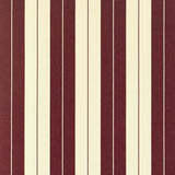 LEE JOFA - BAGATELLE STRIPE- BURGUNDY - Fabric by the Yard