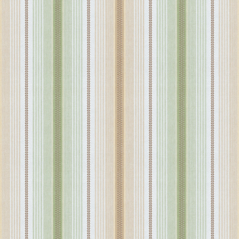 LEE JOFA - ELOWEN STRIPE - SAGE - Fabric By The YARD
