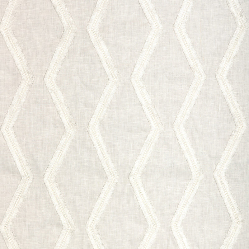 LEE JOFA - HAYLIE EMB - WHITE - Fabric By The YARD