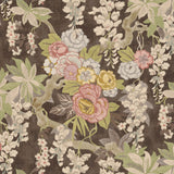 LEE JOFA - GRACIE GARDENS - COCOA - Fabric By The YARD