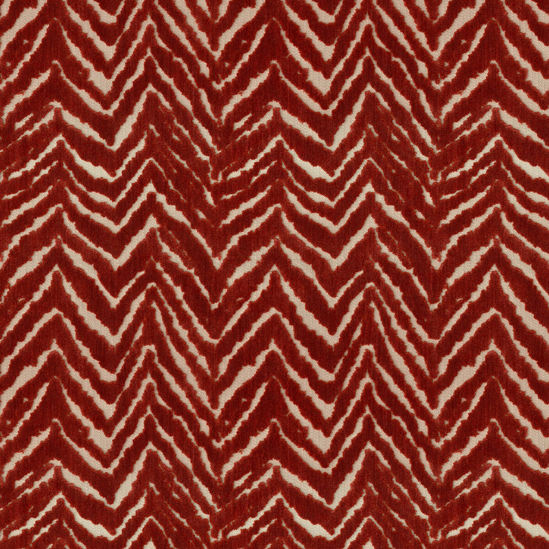 LEE JOFA - NAIROBI VELVET - RUST - Fabric By The YARD