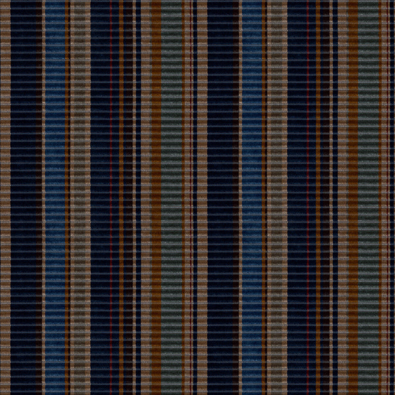 LEE JOFA - TREK VELVET - INDIGO - Fabric By The YARD