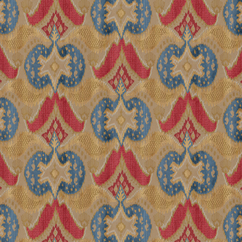 LEE JOFA - ANKARA VELVET - COLONIAL - Fabric By The YARD