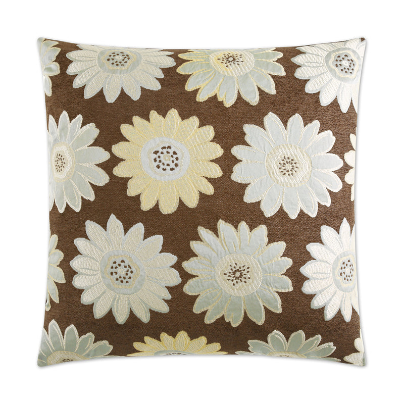 Daisy May Pillow - Aqua - DV Kap