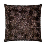Silk Roses Pillow - Brown - DV Kap