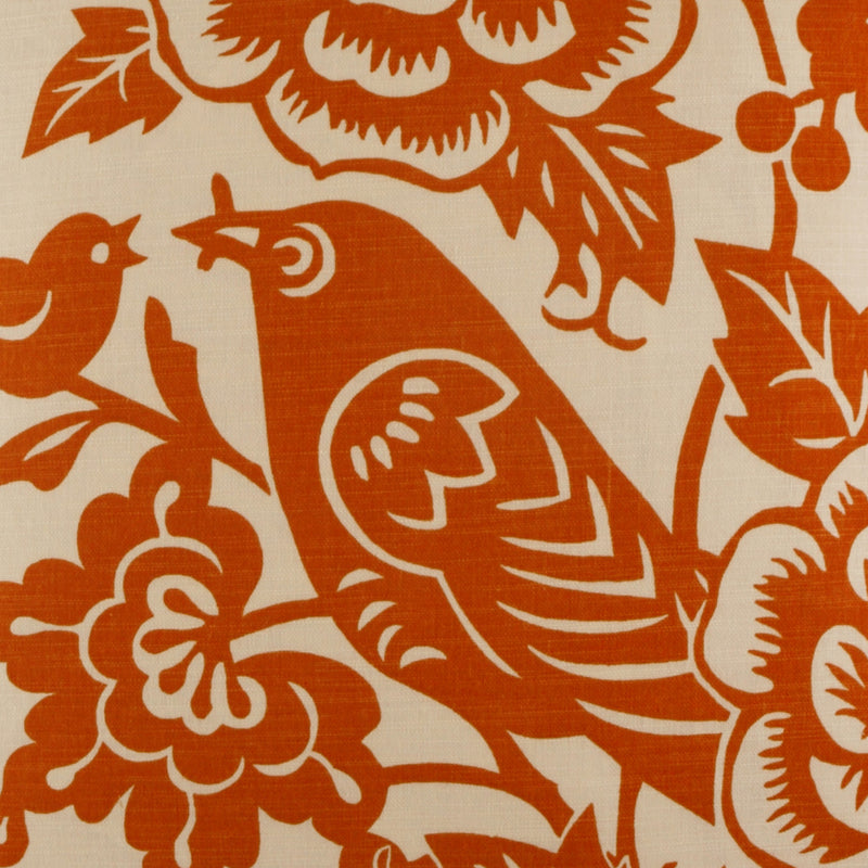 Billybird - Tangerine - DV Kap - Fabric by the Yard