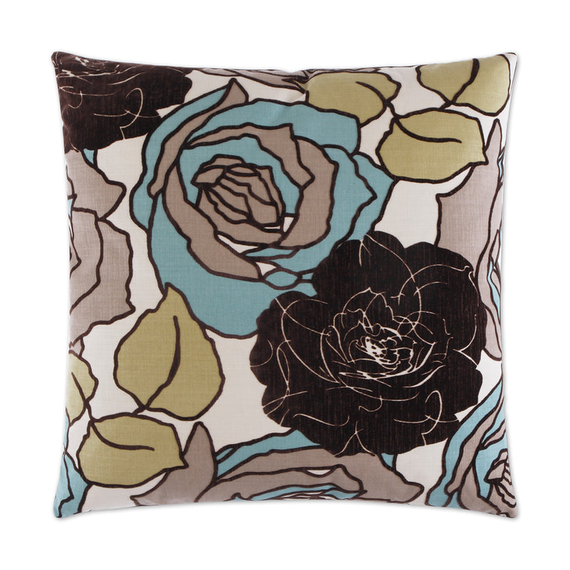 Secret Garden Pillow - Celadon - DV Kap