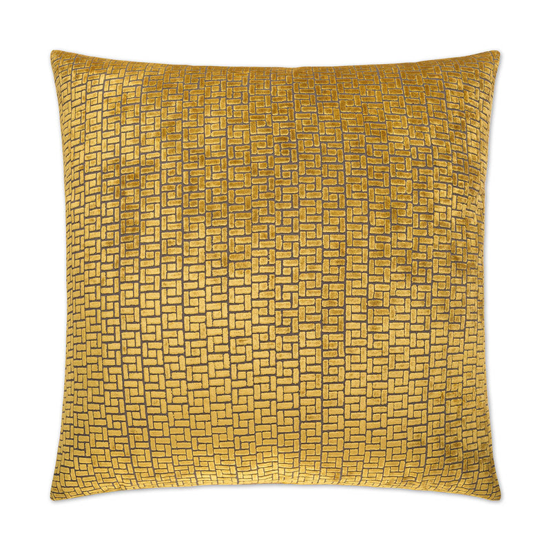 Jenga Pillow - Gold - DV Kap