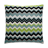 Chevron Pillow - Aqua - DV Kap