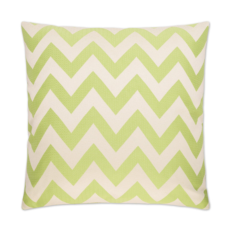 Chevron Chic Pillow - Green - DV Kap
