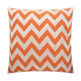 Chevron Chic Pillow - Orange - DV Kap