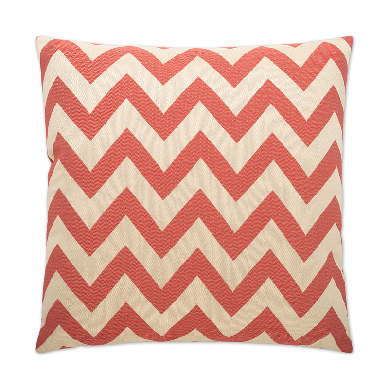 Chevron Chic Pillow - Red - DV Kap