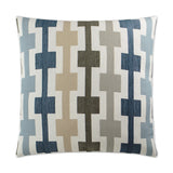Hopscotch Pillow - Blue - DV Kap