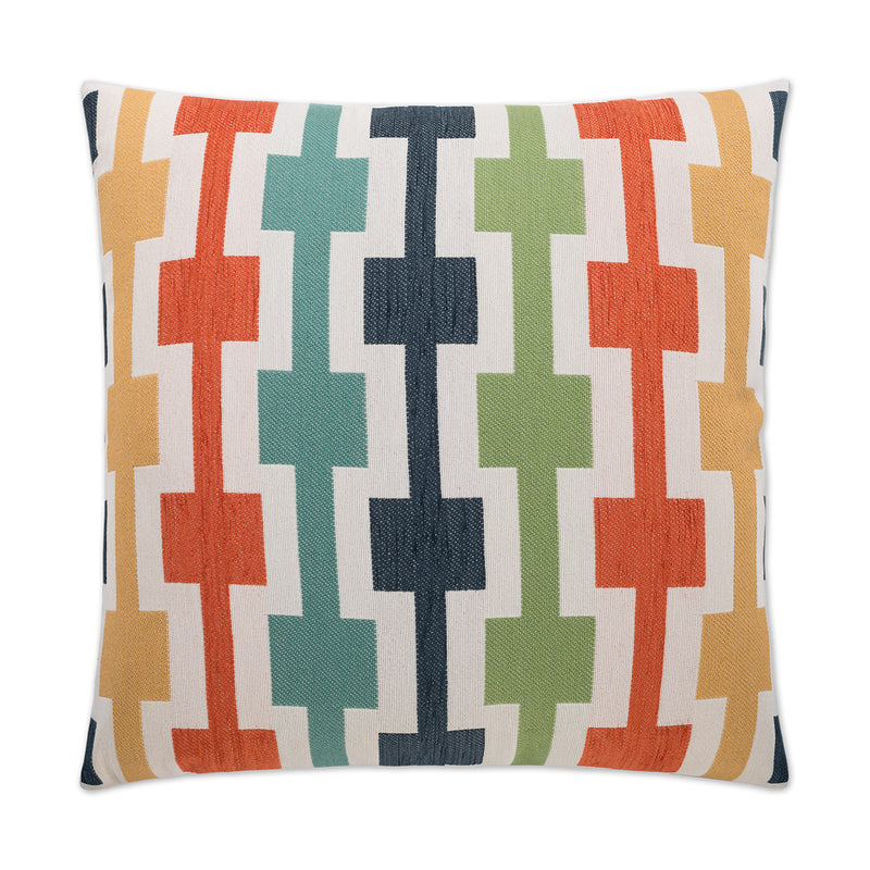 Hopscotch Pillow - Multi - DV Kap