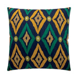 Modern Ikat Pillow - Navy - DV Kap