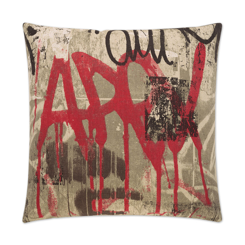 Tag Pillow - Red - DV Kap