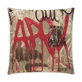 Tag Pillow - Red - DV Kap
