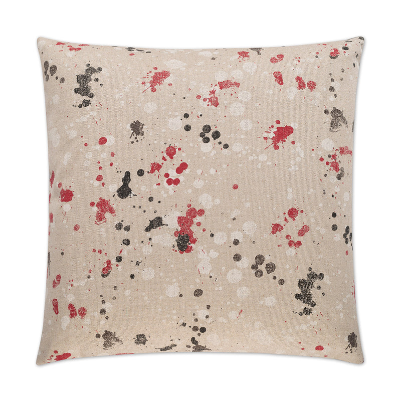 Dropcloth Pillow - Red - DV Kap